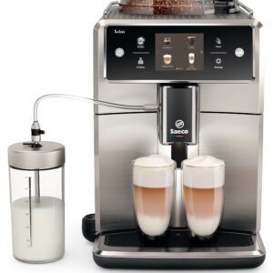 Saeco - Xelsis Stainless Steel Super Automatic Espresso Machine SM7685/04